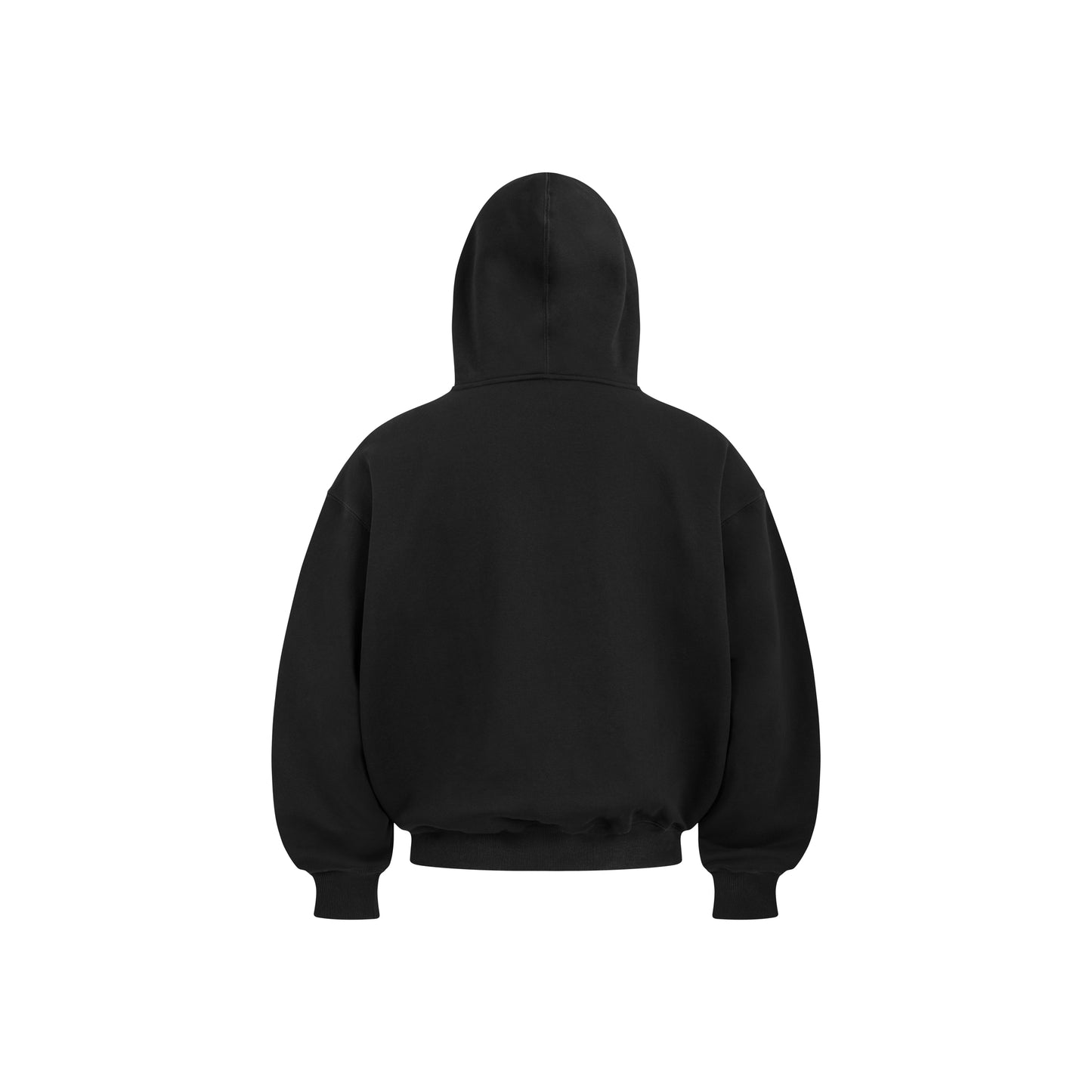 BEUTER® BLACK BLANK HOODIE