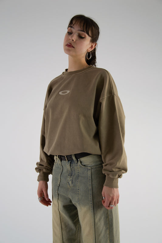 OUTBREAK BOXY CREW NECK SWEATER