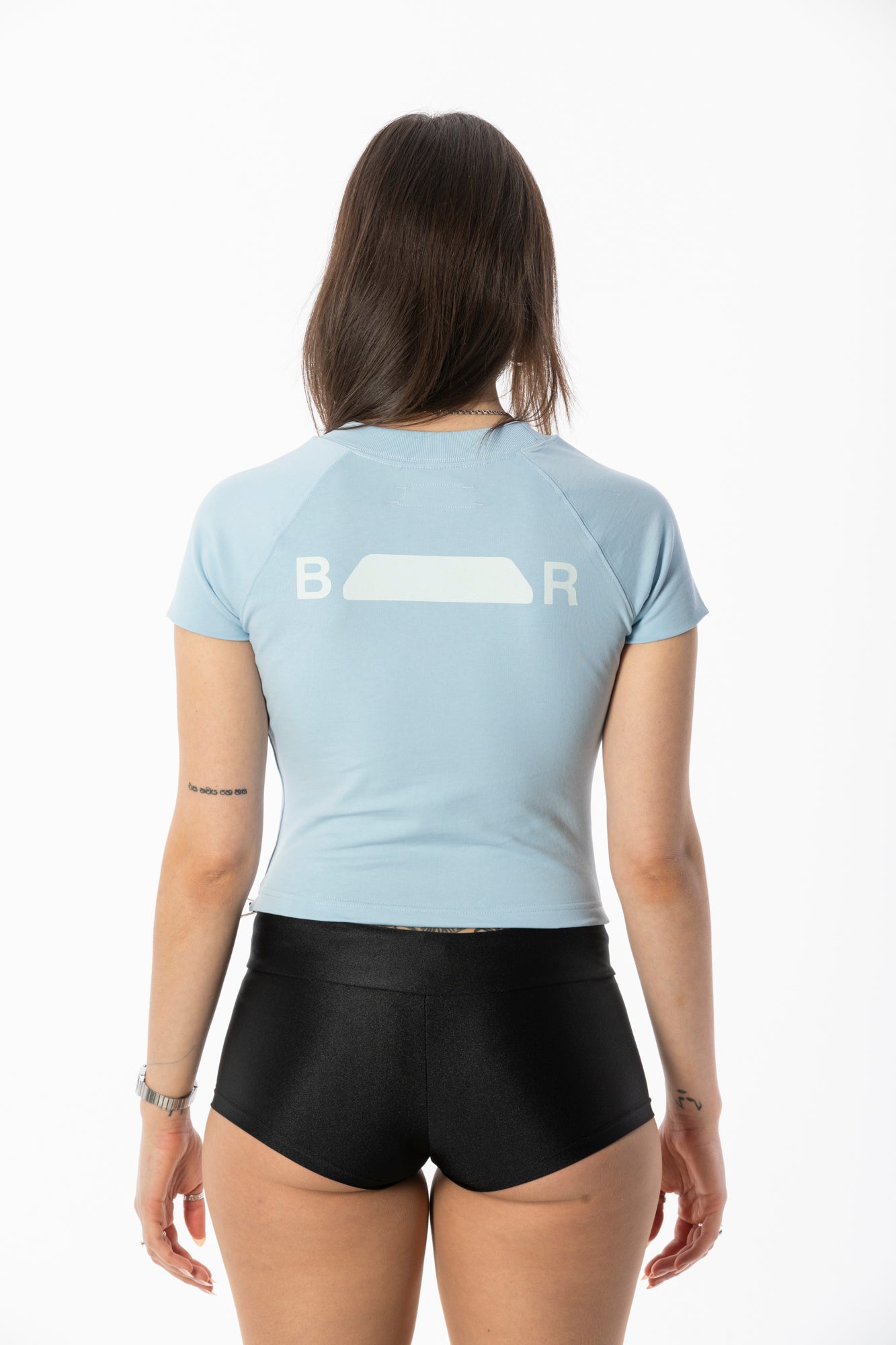 BEUTER® MUTED LOGO BABY BLUE T-SHIRT