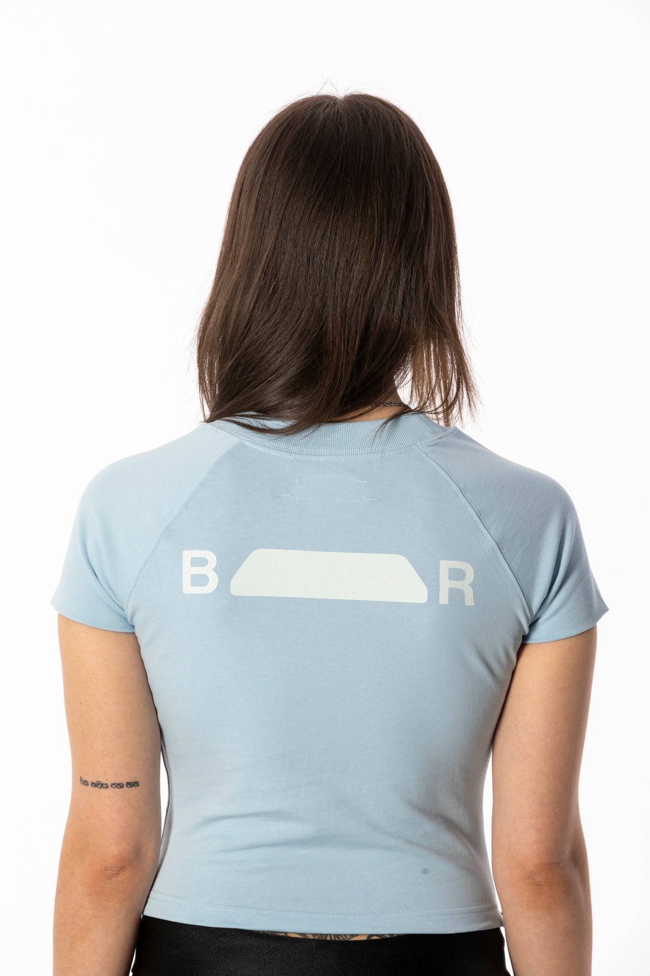 BEUTER® MUTED LOGO BABY BLUE T-SHIRT