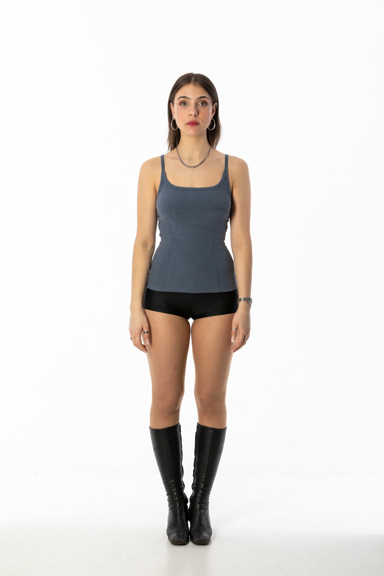 BEUTER® LONGLINE STEEL BLUE TANK TOP