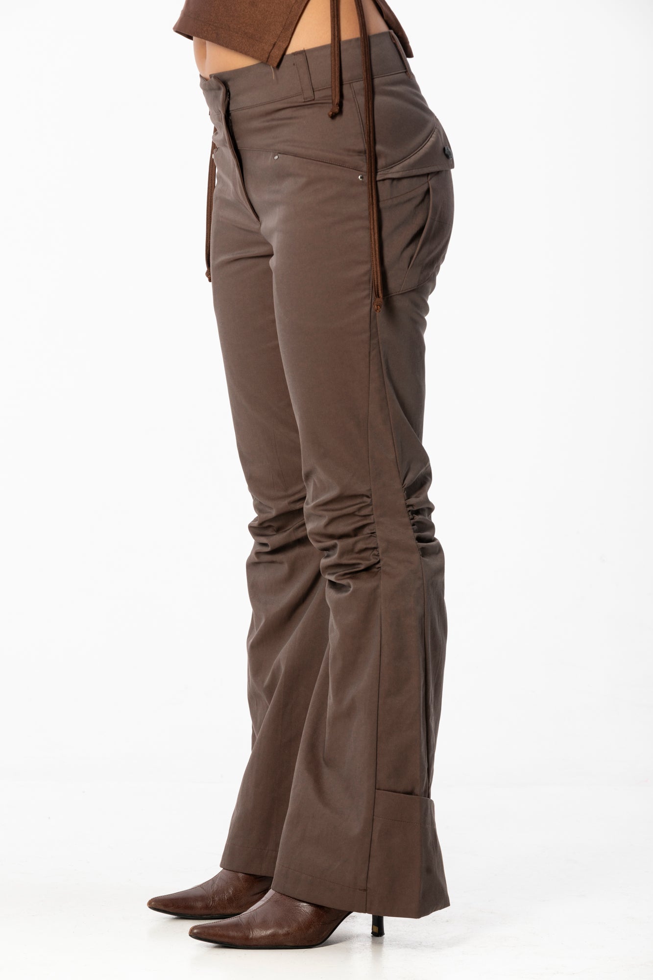 BEUTER® MOCHA FLARE TROUSERS