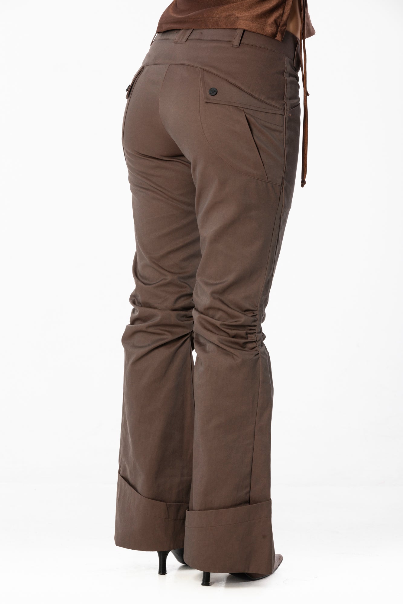 BEUTER® MOCHA FLARE TROUSERS