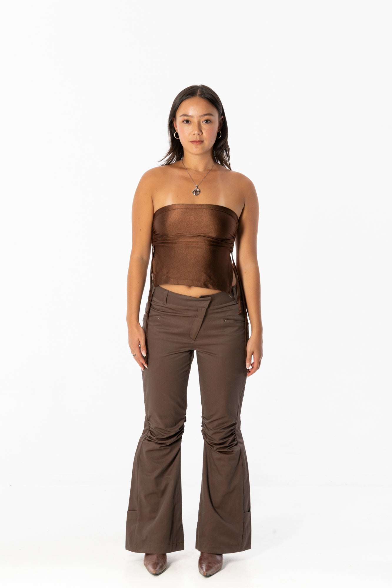 BEUTER® MOCHA FLARE TROUSERS