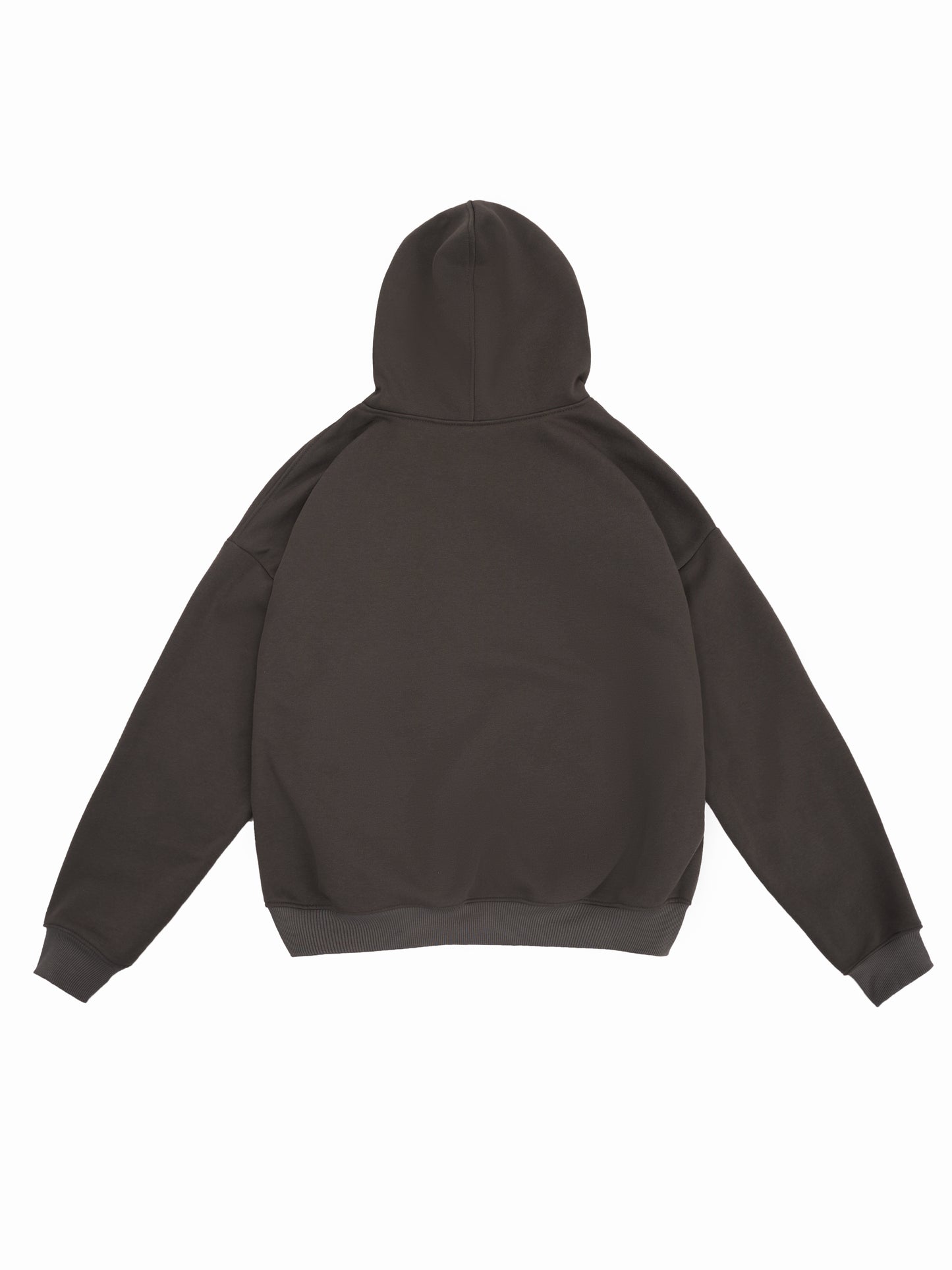 HADES QUADRATE BOXY HOODIE BROWN