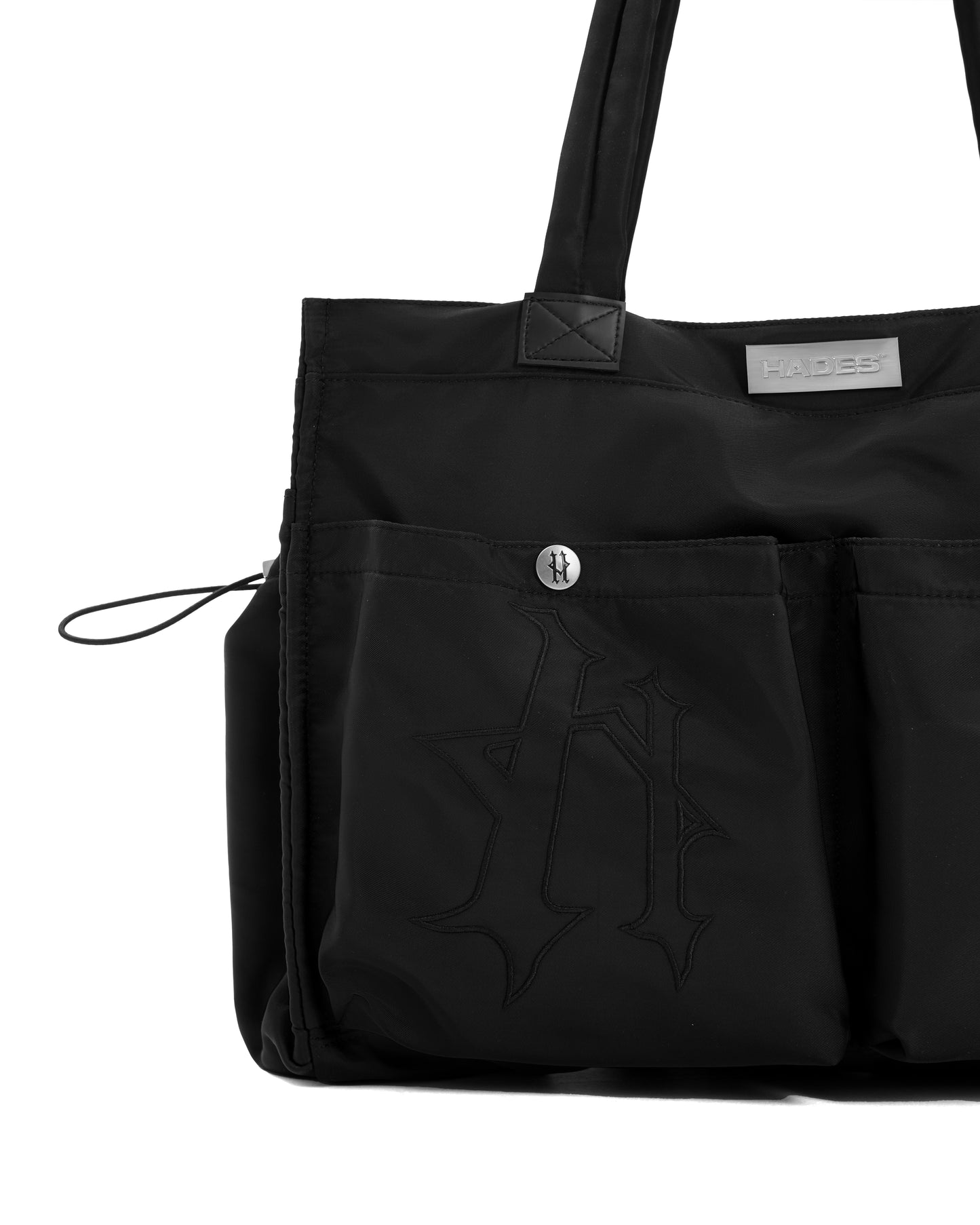 HADES ZWART WEEKENDER BAG