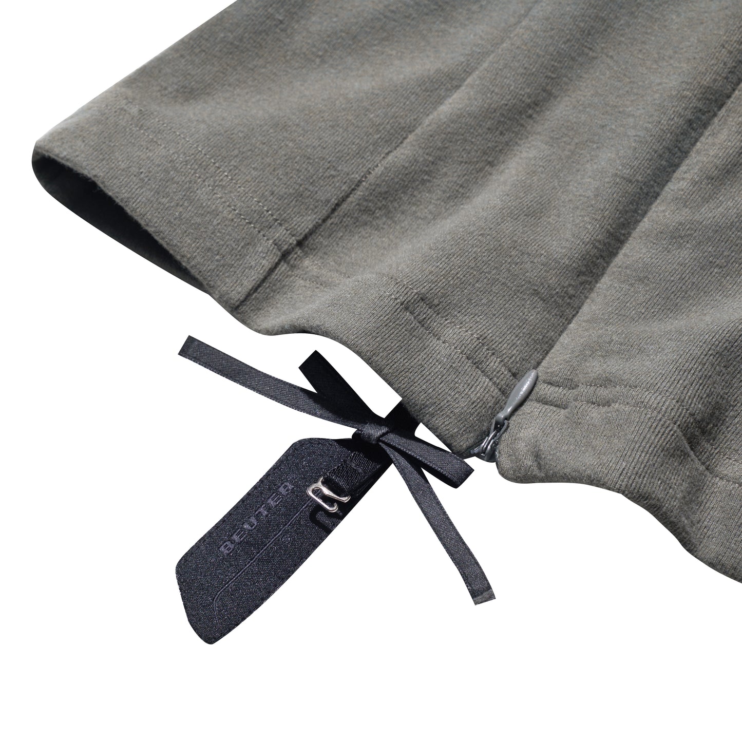 BEUTER® ZIP UP OLIVE GREEN TANK TOP
