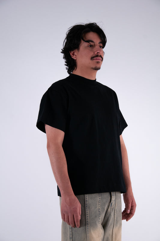 BEUTER® BLANK BLACK BOXY T-SHIRT