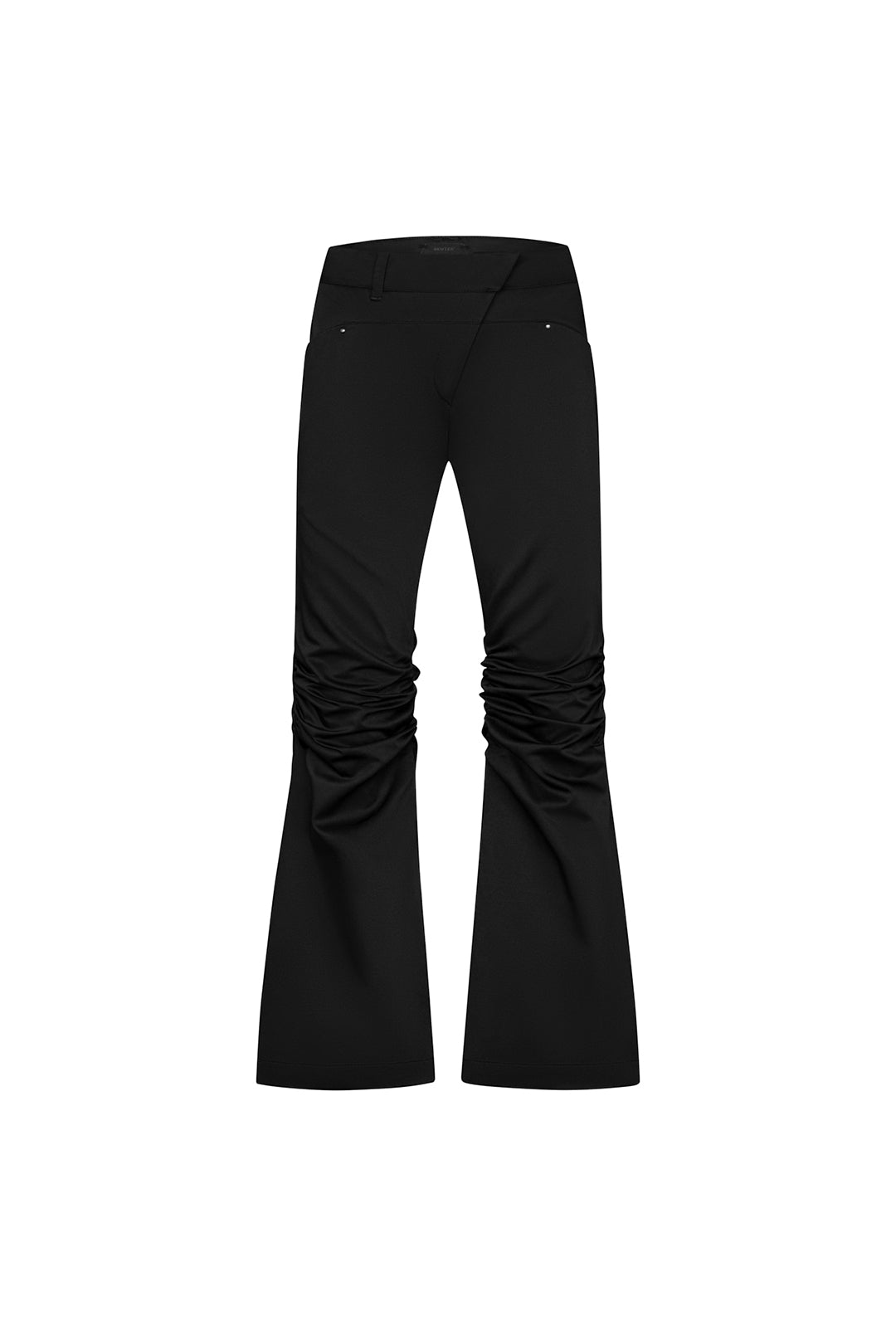 BEUTER® BLACK FLARE TROUSERS