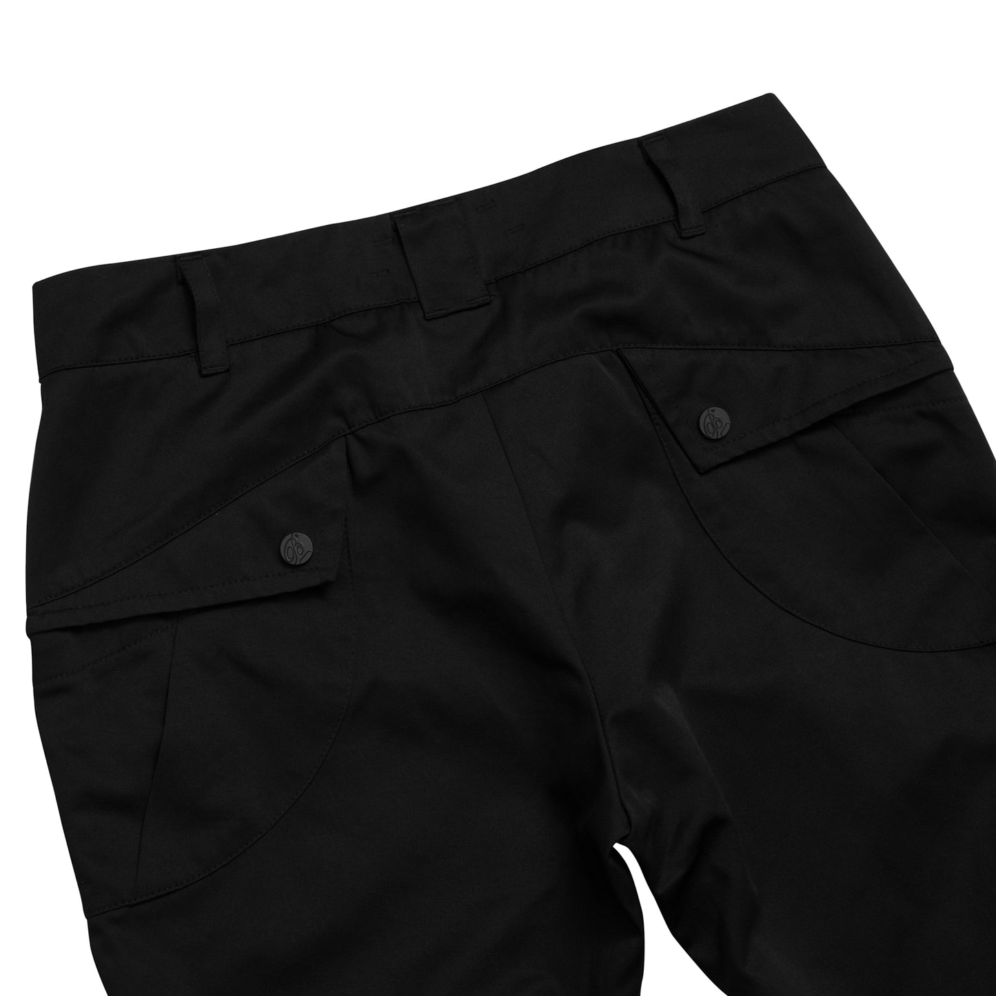 BEUTER® BLACK FLARE TROUSERS