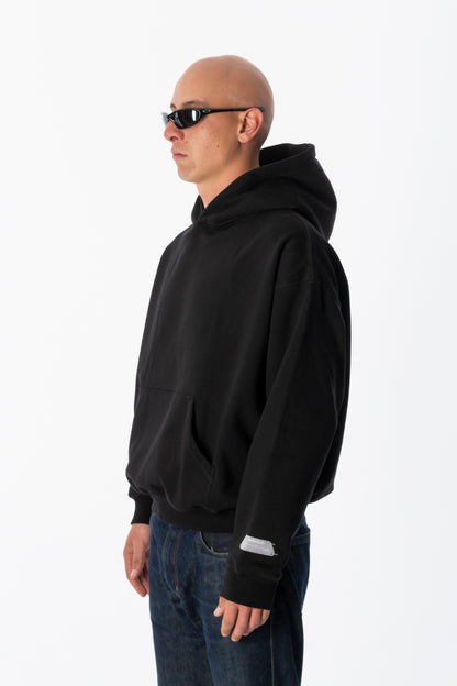 BEUTER® BLACK BLANK HOODIE