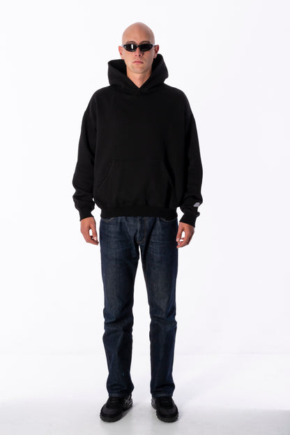 BEUTER® BLACK BLANK HOODIE