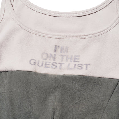 BEUTER® ZIP UP OLIVE GREEN TANK TOP