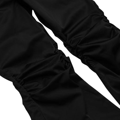 BEUTER® BLACK FLARE TROUSERS