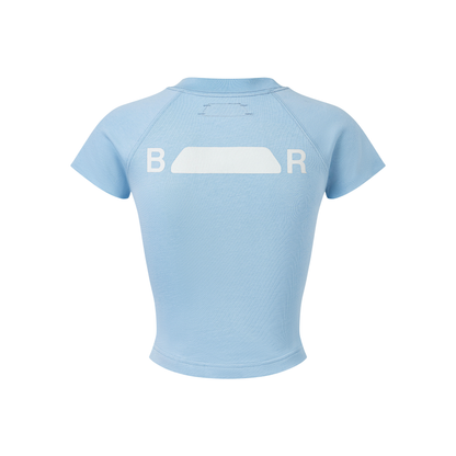 BEUTER® MUTED LOGO BABY BLUE T-SHIRT
