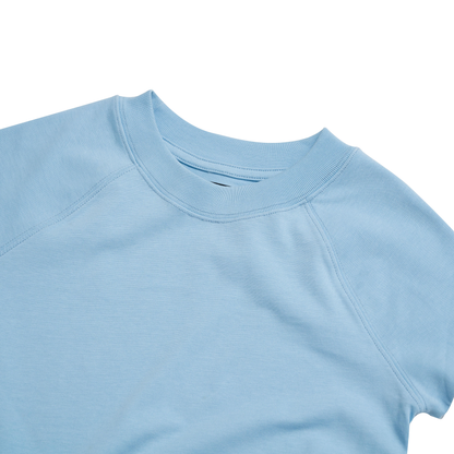 BEUTER® MUTED LOGO BABY BLUE T-SHIRT